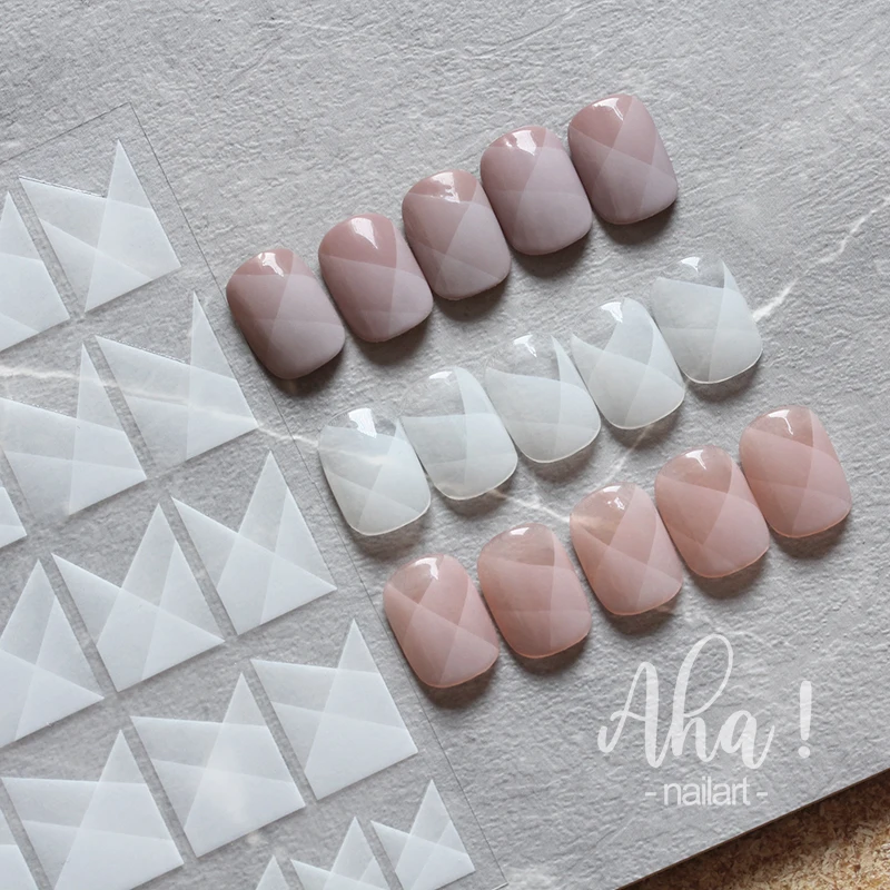 1Pc White Abstract Smoke Sketch Nails Art Stickers Decalcomanie Blooming Wave 3D Sliders Design Nails Accessori Decorazione Manicure