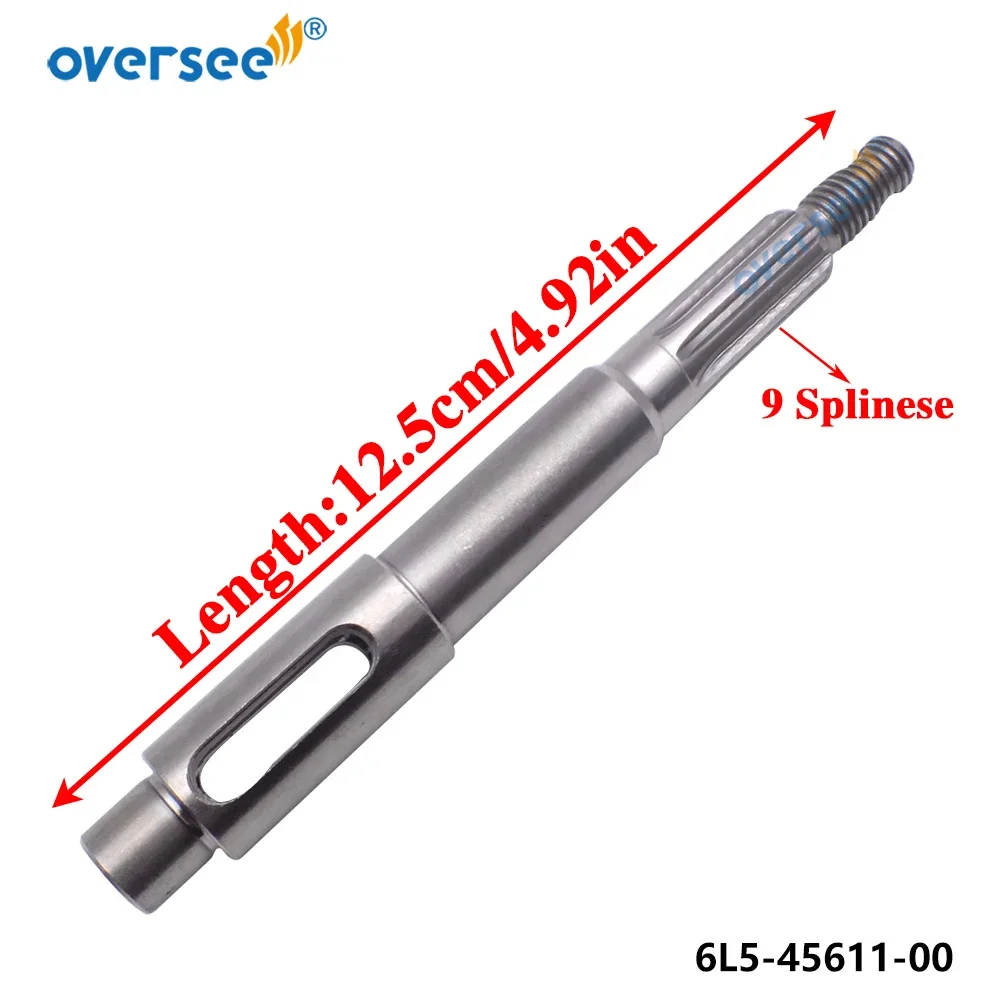 Muslimate Prop Albero Elica Adatto Per Motore Yamaha Fuoribordo F 2.5Hp 3Hp 3A 2/4T