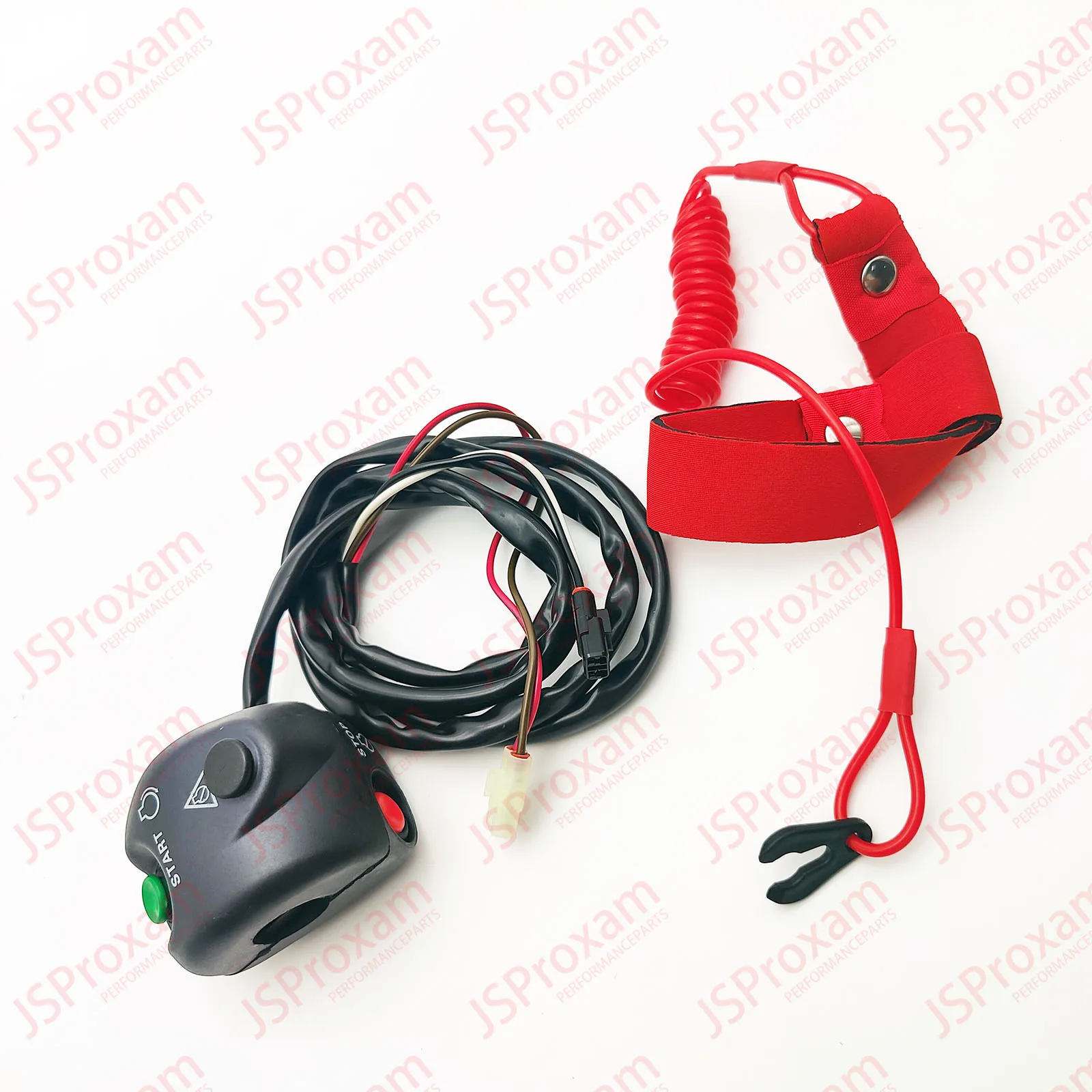F3Y-68310-00-00 Sostituisce Adatto Per Yamaha F3Y-68310-00-00 Waverunner Vx Vx1050C Manubrio Start Stop Switch Box Con Cordino 19-20