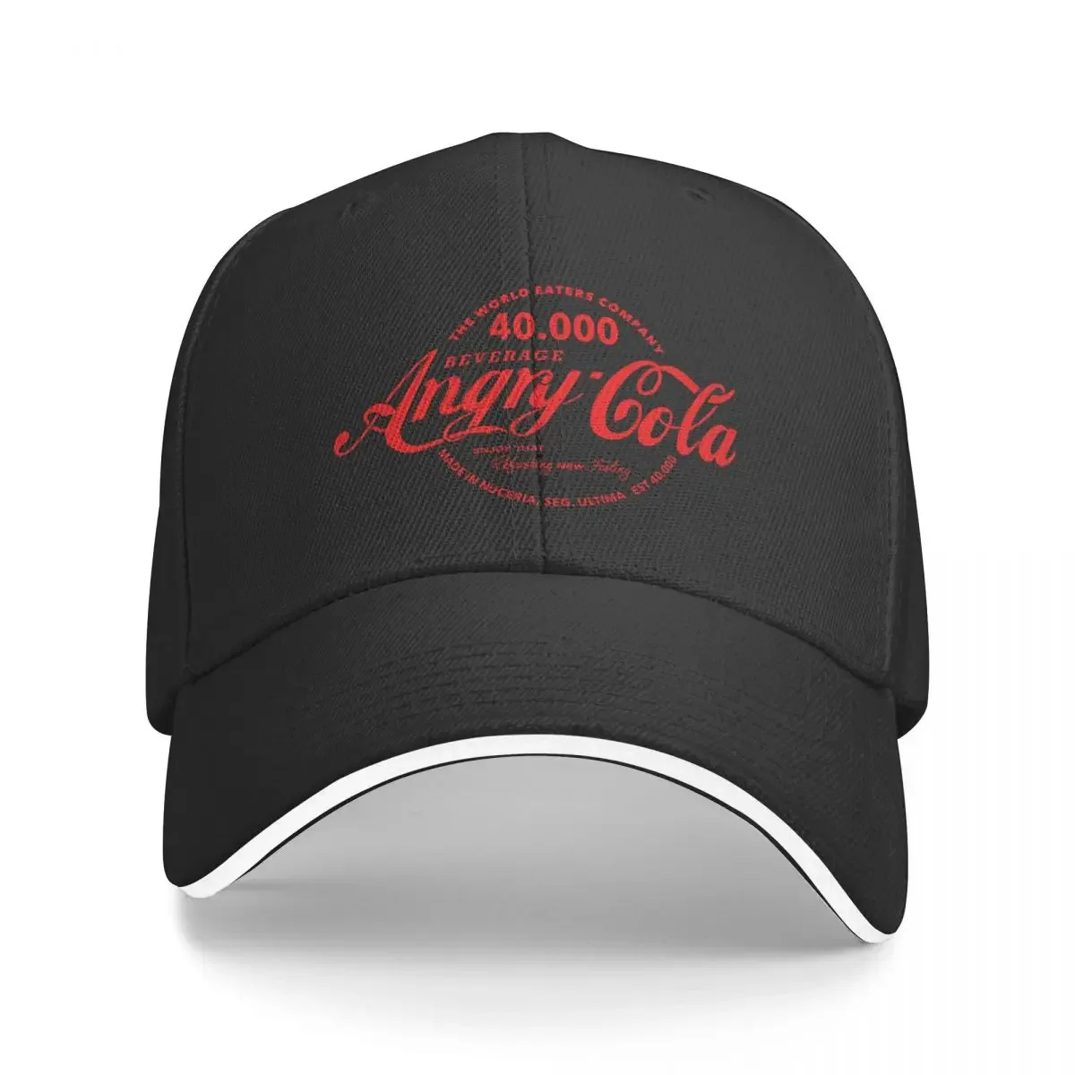 Angry Cola - Powered By Angron Berretto Da Baseball Trucker Hat Christmas Hat Cosplay Donna Uomo