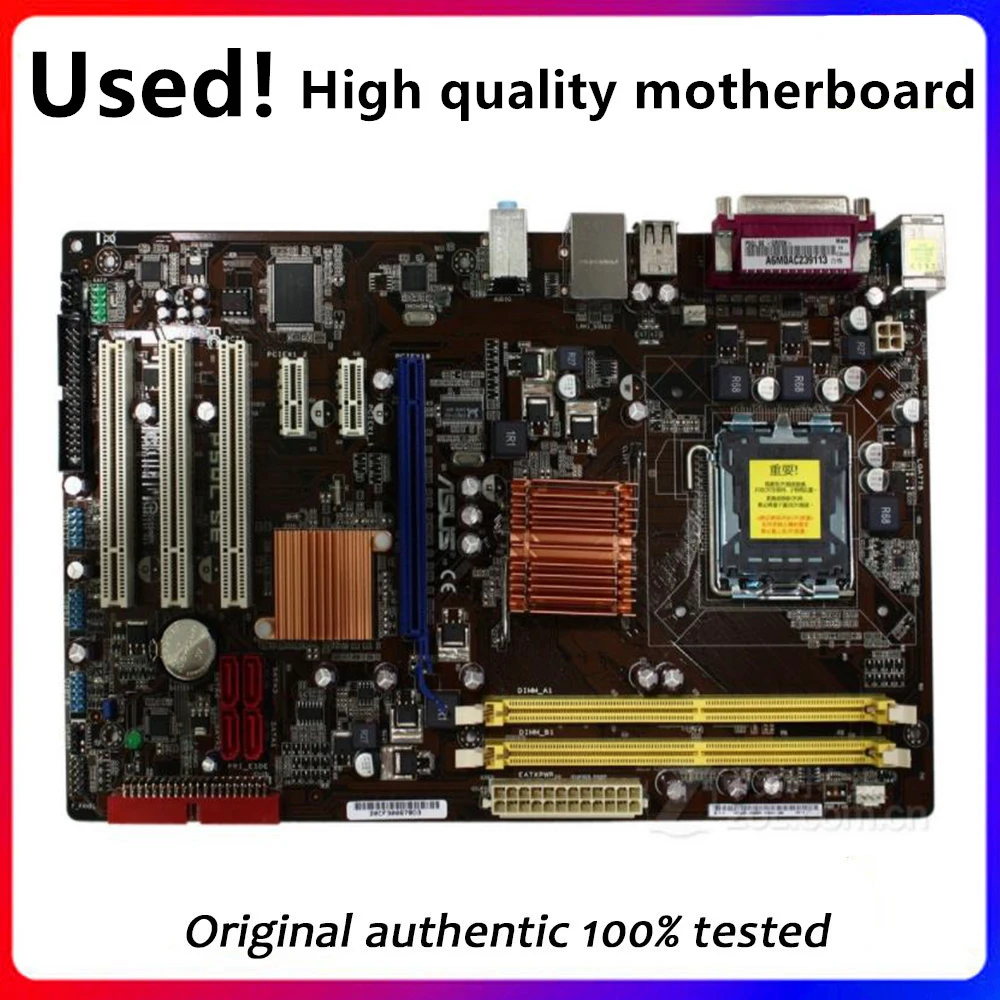 Per Asus P5Ql Se Scheda Madre Desktop P43 Socket Lga 775 Q8200 Q8300 Ddr2 Scheda Madre Usata Originale In Vendita