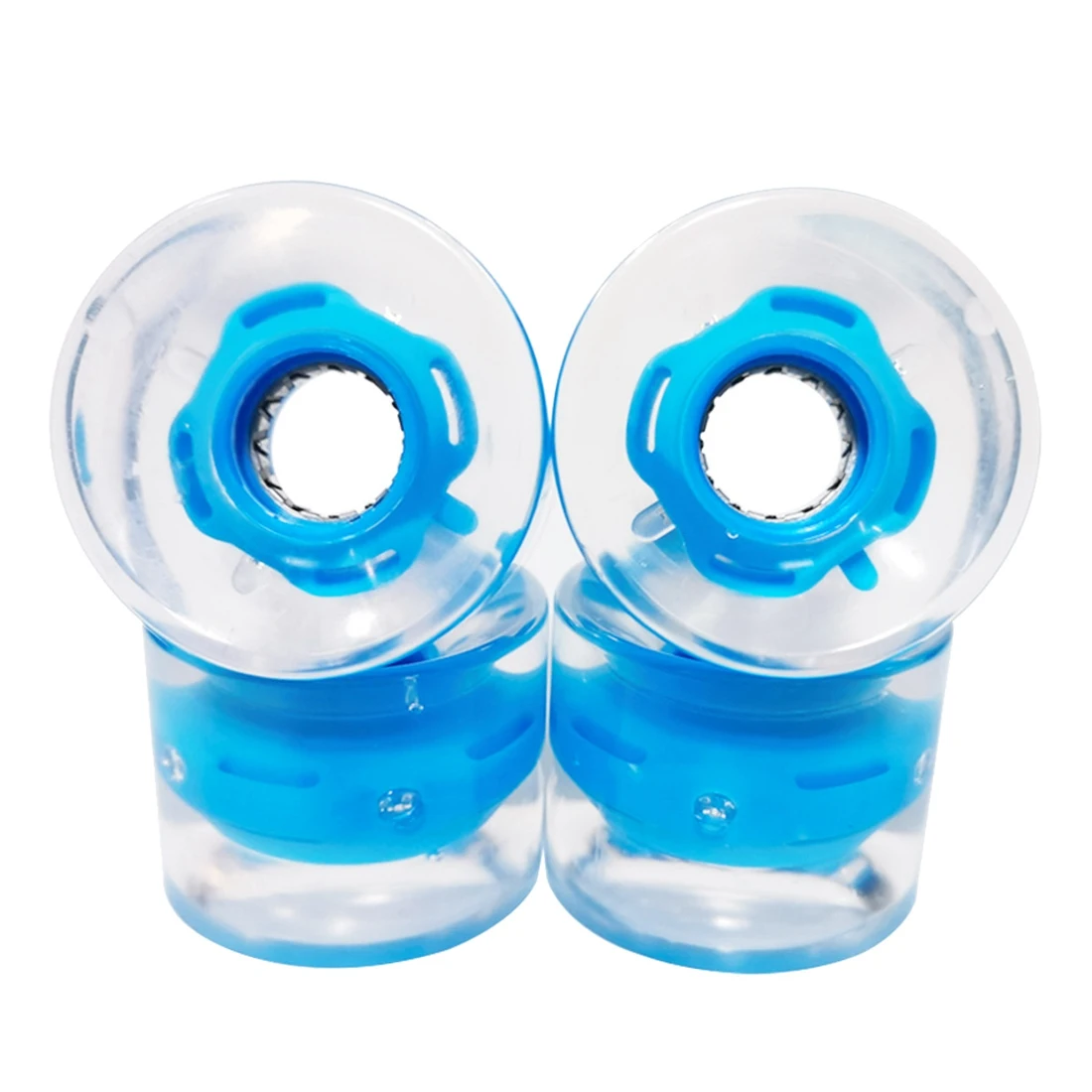 4 Pezzi Skateboard Wheel 80A Penny Board Wheel Pu Rulli Lampeggianti Per Longboard Skateboard 1