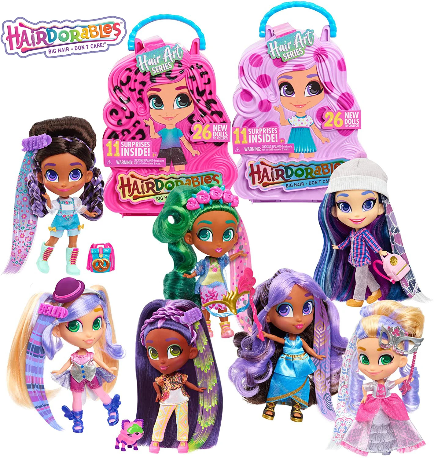 Original Hairdorables Series 5 Set Di Bambole Da Collezione Giocattoli A Sorpresa Regalo Di Compleanno Bambole Per Bambini Set Da Gioco Per Ragazze Se