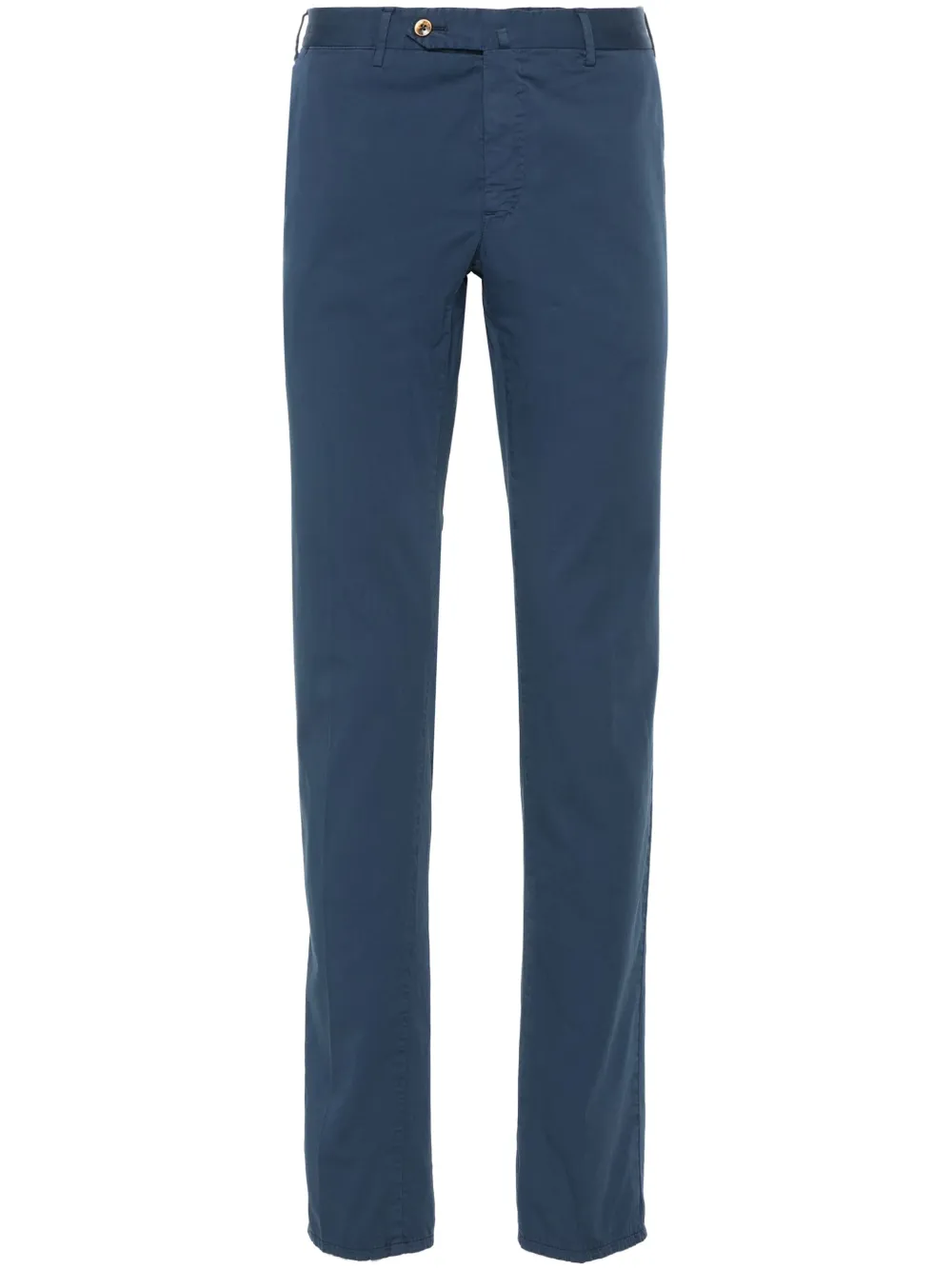 PT Torino pressed-crease slim-cut chinos - Blu