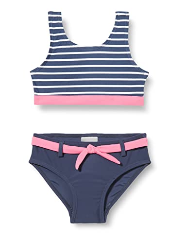 Playshoes Bikini Con Protezione Uv, Costume Da Bagno Bambine E Ragazze, Ringel, 158/164