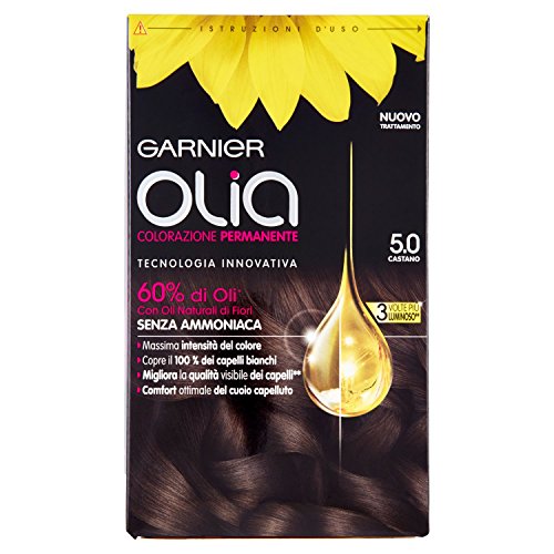 Garnier Olia Colorazione Permanente, 5.0 Castano