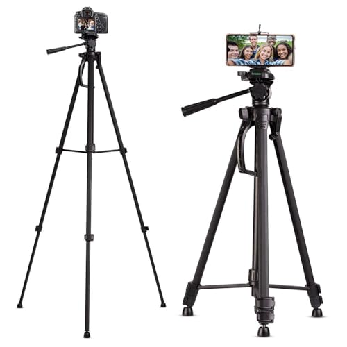 Coreparts Tripod Stand 51Cm-180Cm, Fit For All Cameras And 4-7", Coreparts Spares, Camera Stand, Cam (For All Cameras And 4-7 Phones)