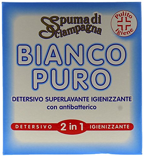 Spuma Di Sciampagna - Detersivo Superlavante Igienizzante Biancopuro, 1Kg