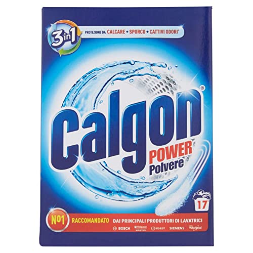 Calgon Polvere Anticalcare Lavatrice 2 In 1, 1 Confezione Da 850 G Di Anticalcare Per Lavatrici, 17 Lavaggi, Additivo Lavatrice Per Una Protezione Da