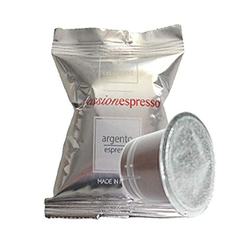 200 Capsule Lollo Passionesperesso Compatibili Nespresso Miscela Argento