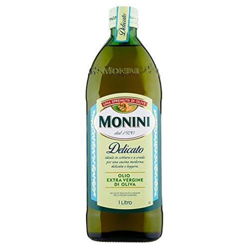 Monini Delicato Olio Extra Vergine Di Oliva, 1000 Millilitri