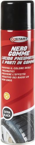 Spray Detergente Nero Gomme 400 Ml Per Auto Effetto Lucido