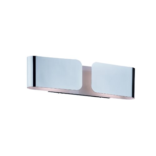 Lampada Da Parete Ideal Lux Clip Ap2 Small Cromo Colore Cromo