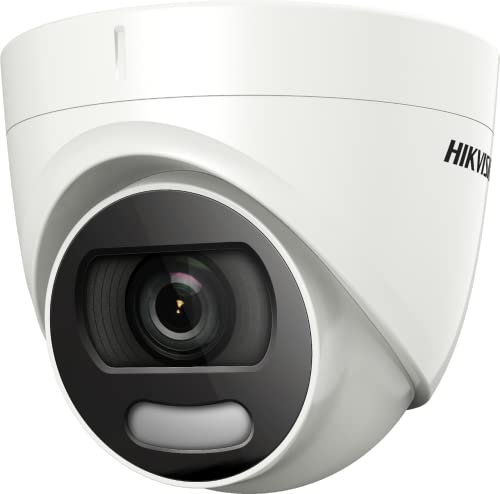 Hikvision 5Mp Colorvu Telecamera A Torretta Fissa (Ds-2Ce72Hft-F)