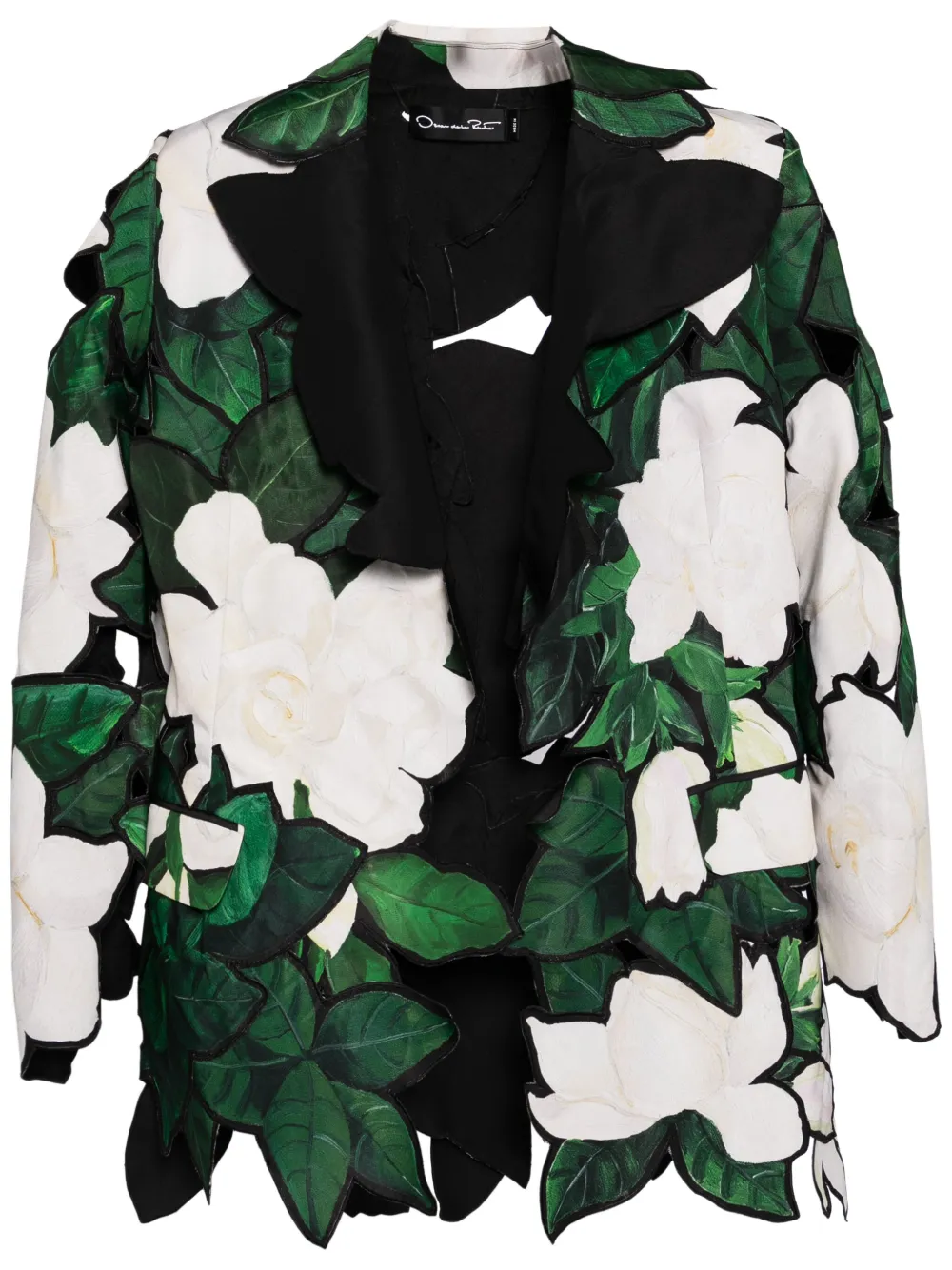 Oscar de la Renta layered-design blazer - Verde