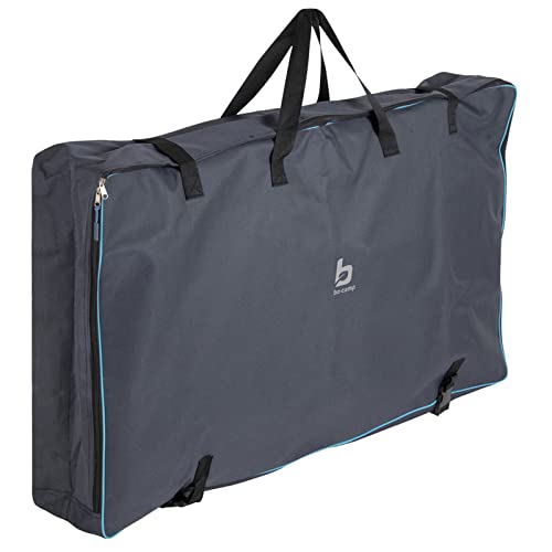Bo-Camp Borsa Portaoggetti Con Cerniera Per 2 Sedie Nero