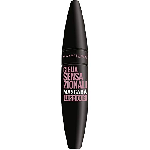 Maybelline New York Mascara Ciglia Sensazionali, Volumizzante, Effetto Ventaglio Sulle Ciglia, Luscious, 9,5 Ml