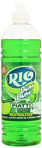 Rio Bum Bum, Detersivo Per Lavaggio A Mano Delle Stoviglie - 800 Ml