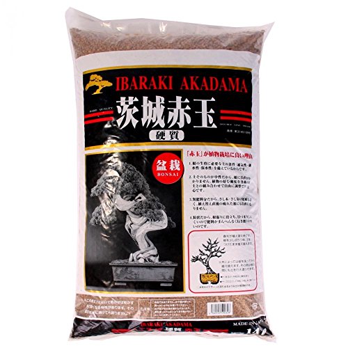 Akadama Hard Quality Ibaraki 2/5 Mm (C.Ca 10 Kg - 14 Lt), Per Bonsai