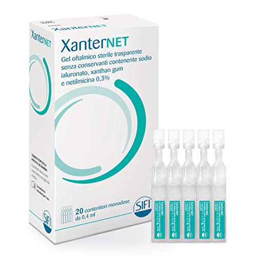 Sifi Spa Xanternet Gel Oftalmico 20 Flaconcini Monodose 0,4 Ml
