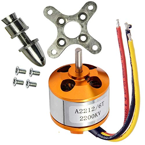 Kyrio A2212 / 6T Motore Senza Spazzole 2200Kv Motore Senza Spazzole Outrunner Kit Accessori Rc Con Supporti Per Aerei Rc Aliante Quadricottero Elicott