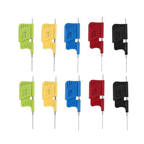 Ocnvlia 10 Clip Di Test Sdk08 Smd Ic Test Clips Per Test Elettrici, Chip Di Prova Ultra Clip