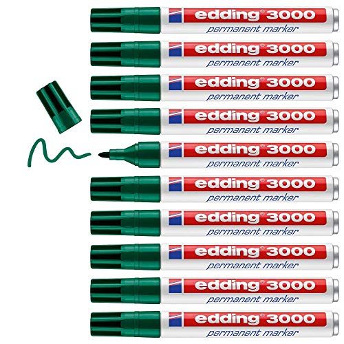 Edding 3000 Permanent Marker Blue Marcatore Permanente