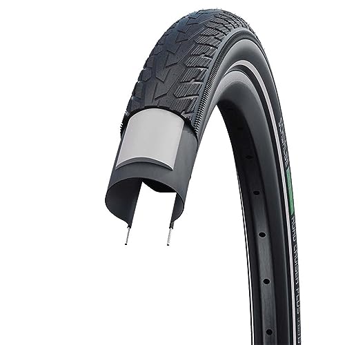 Schwalbe Road Cruiser Plus Active Line, Maturità Unisex-Adulto, Nero, 55-622 (28" X 2.15)