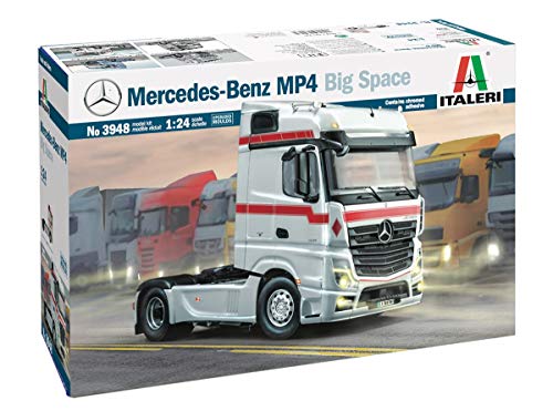 Italeri It3948 Modellino Veicolo, Mercedes Benz Mp4 Big Space, Scala 1:24