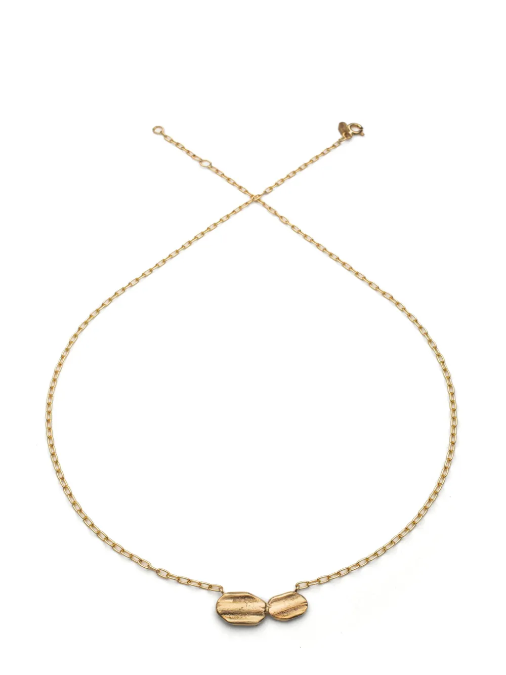 Yannis Sergakis 10kt yellow gold Immortelle chain necklace - Oro
