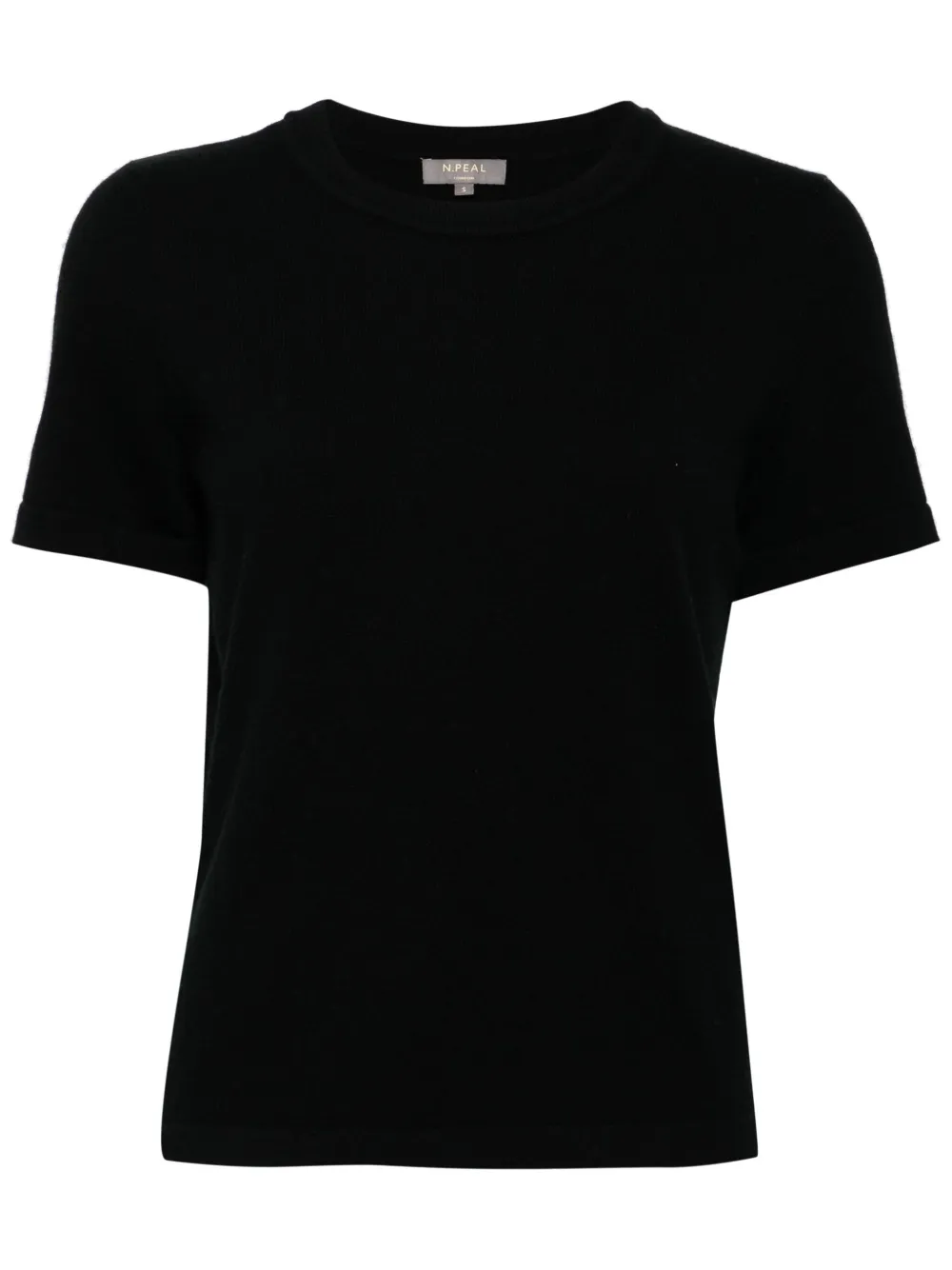 N.Peal Lottie cashmere T-Shirt - Nero