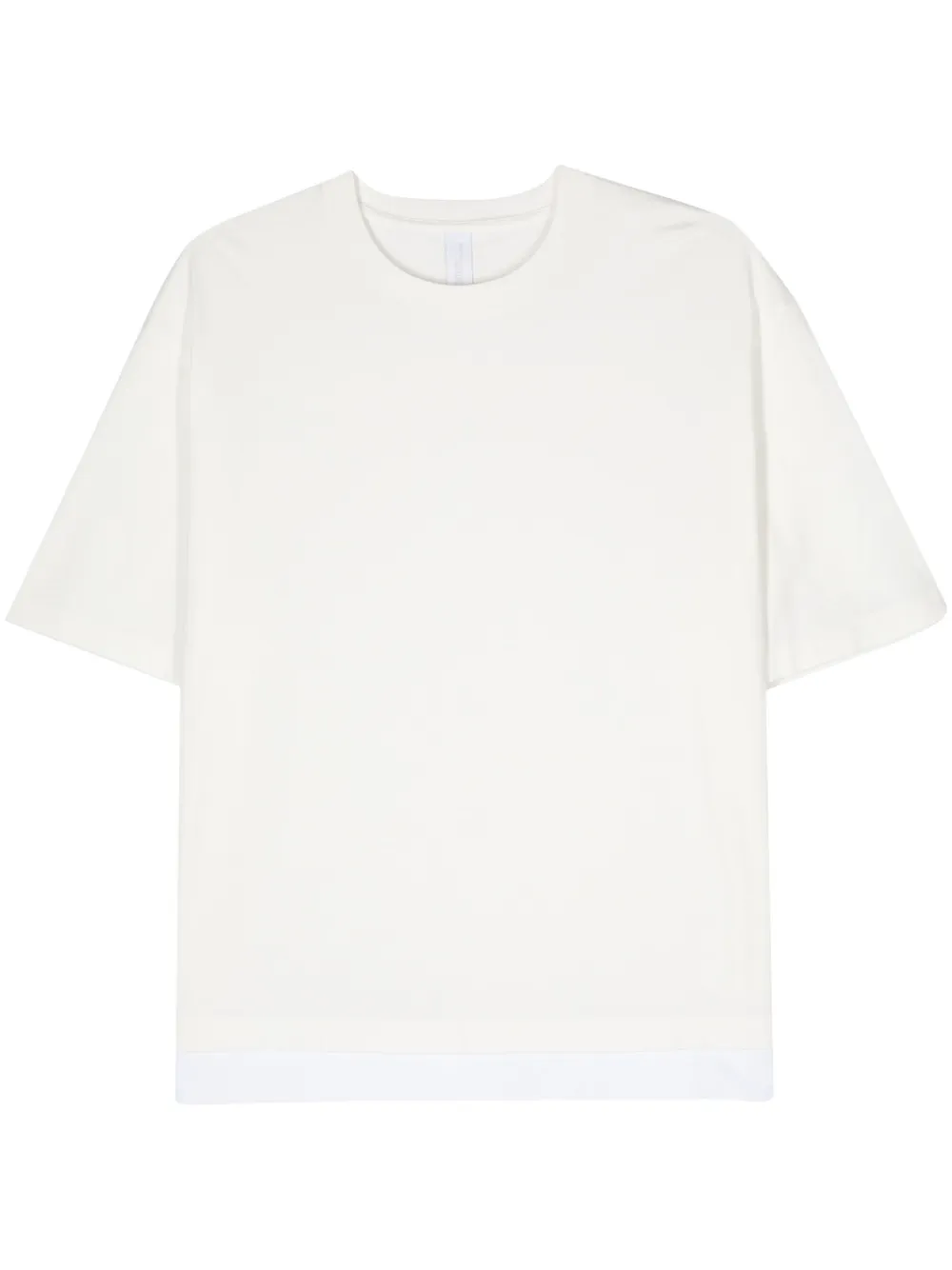 Neil Barrett layered cotton T-shirt - Toni neutri