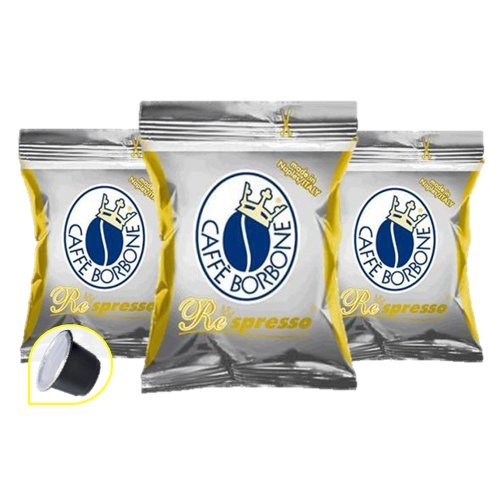 Caffè Borbone Respresso, Miscela Oro - 200 Capsule - Compatibili Con Le Macchine Ad Uso Domestico Nespresso®* (2 Confezioni Da 100)