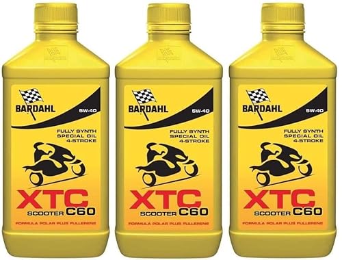 Bardahl Olio Moto Xtc C60 Scooter 5W-40 4 Tempi 1 Litro - 362040 (3)