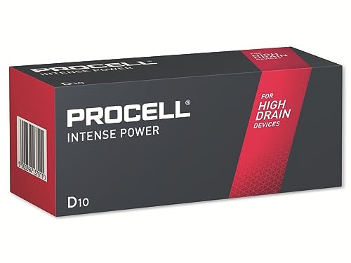 Duracell - Pila Alcalina Lr20 - D Duracell Procell Intense 1.5V 15.66Ah