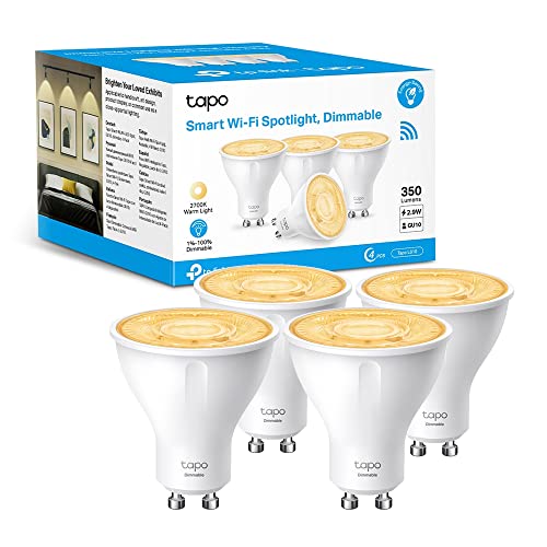 Tp-Link Tapo L610 Giallo Caldo (Gu10), 4 Pz
