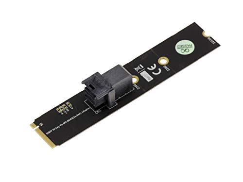 Kalea-Informatique Scheda M2 Pcie M Key Compatibile Da 2260 2280 22110 A Sff-8643 Per Connessione Ssd O Pcie X4