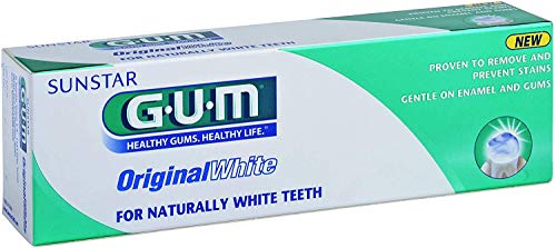 Dentifricio Gum Original White 75 Ml, Confezione Economica Da 6 (6 X 75 Ml)