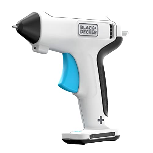 Black+Decker Cordless Glue Gun 3.6V Craft Range With 20 Glue Sticks Bcgl115-Xj
