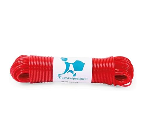 Laundryspecialist Stendibiancheria 50 Metri Con Anima In Acciaio - Made In Holland - Resistente Alle Intemperie E Lunghissimo - Stendibiancheria Antis