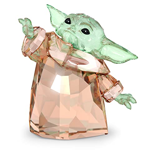 Swarovski Star Wars, Mandalorian, Il Bambino, Oggetto Decorativo Con Personaggio In Cristalliswarovski, Multicolore