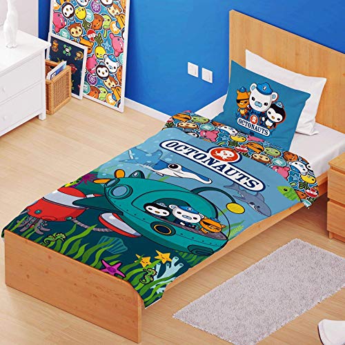 Octonauts Federa, 50% Poliestere, Multicolore, Copripiumino Singolo