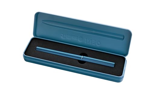 Pelikan Ineo Elements 823661 - Penna Stilografica P6, In Astuccio Di Metallo, Colore: Blu Oceano