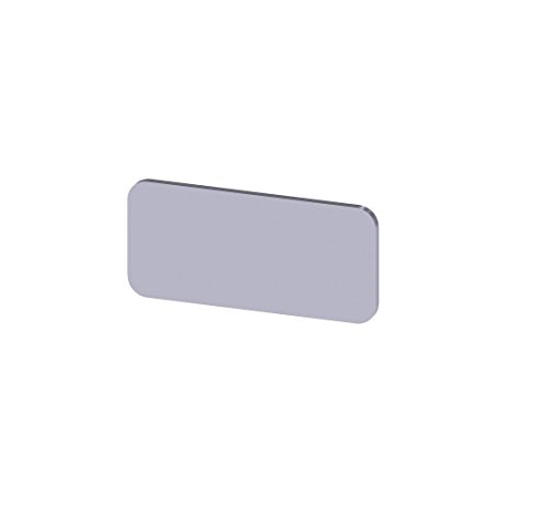 Siemens Sirius Atc – Plaquita 12,5 X 27 Mm Pt. Lettera Nero Scritta Utente