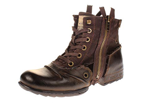 Replay Gmu01 .000.C0003L, Stivali Da Motociclista Uomo, Marrone (Dk Brn 018), 44