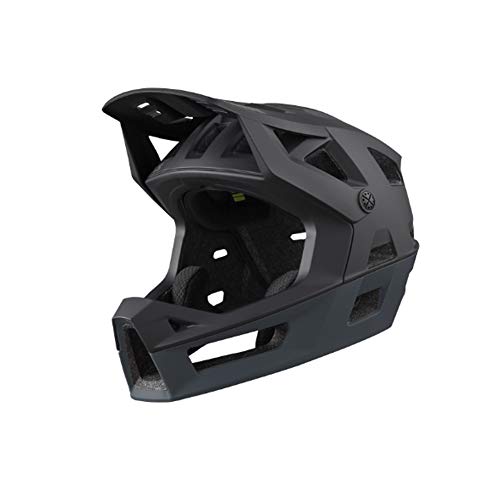 Ixs Trigger Ff, Casco Integrale Mtb Unisex, Noir, Sm (54-58Cm)