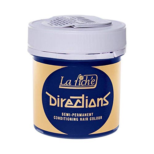 Directions Lagoon Blue Semi-Permanent Hair Colour - 88Ml Tub By La Riche