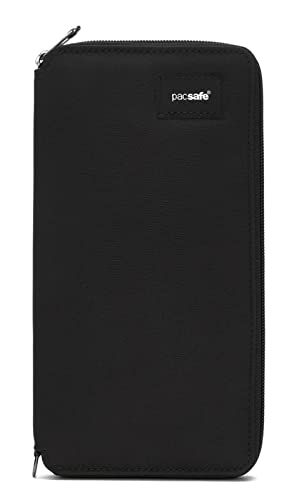 Pacsafe Rfidsafe Travel Wallet Black