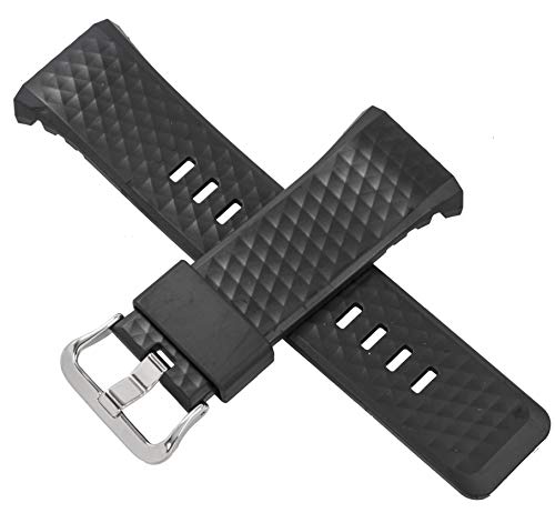 Casio 10545781 Genuine Factory Black Waveceptor Replacement Band Wsd-F20