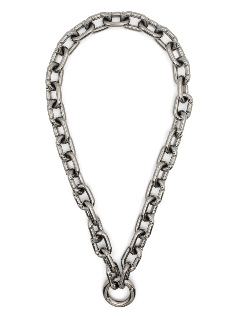 Random Identities Prince Albert chain necklace - Argento